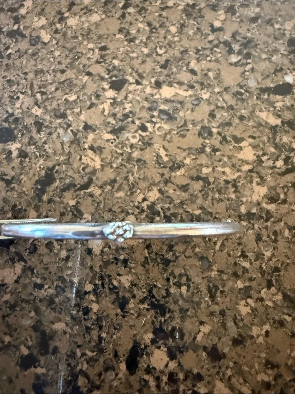 Simple Sterling Silver Bangle Bracelet